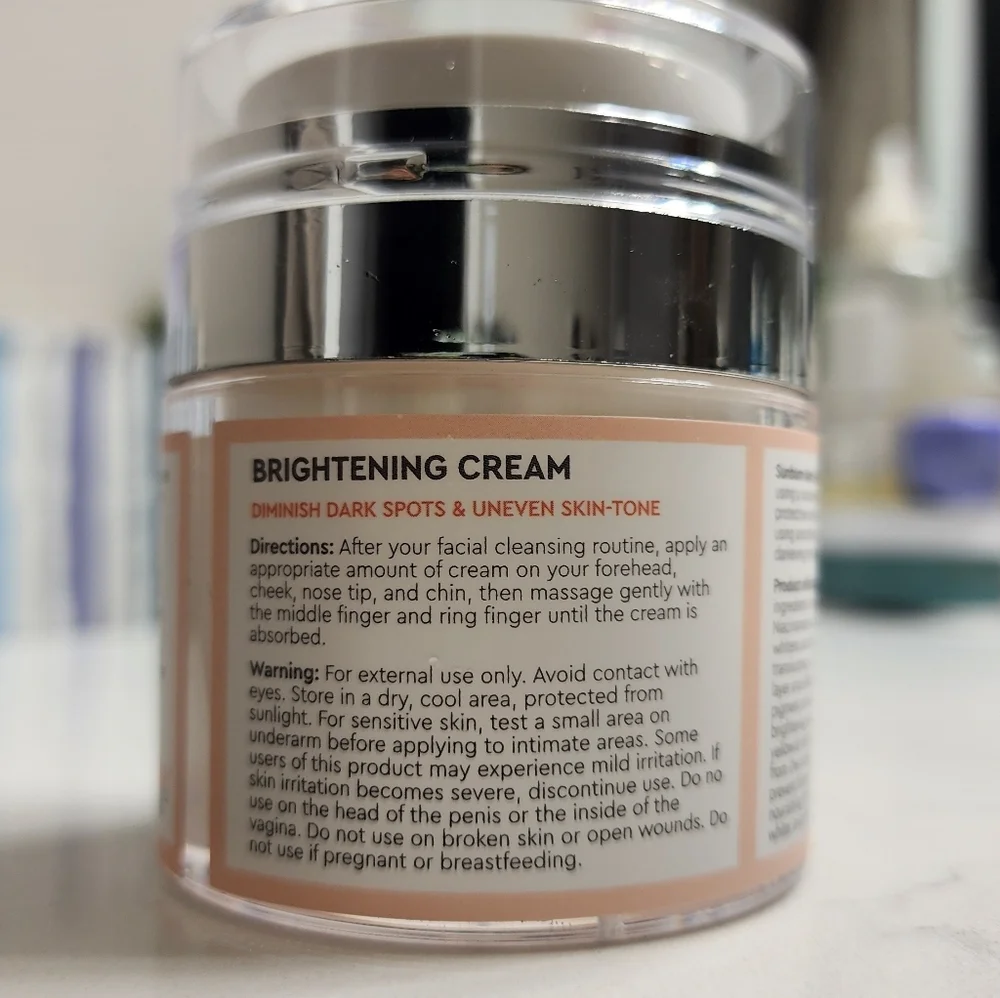 Ultra Potent Dark Spots Cream Brightening Treatment for Uneven Skin Tone Euc